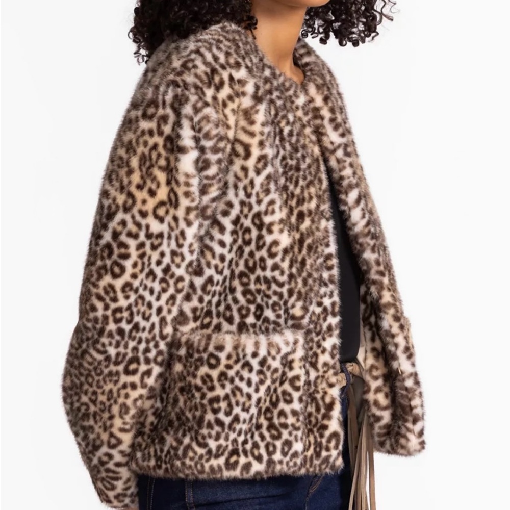 Johnny Was Classy Leopard Jacket